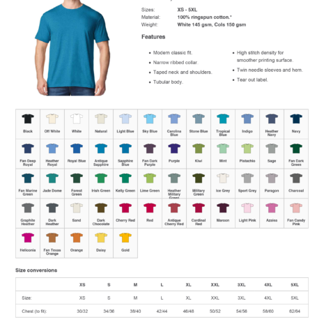 GD01GildanSoftStyleAdultTShirt-1 GD01GildanSoftStyleAdultTShirt-1